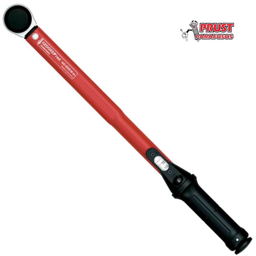 Torquímetro 1/2" 20 -100nm  marca Gedore red