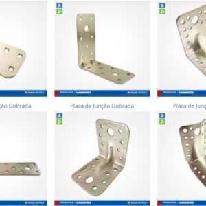 Ferragens diversas para movelaria ou carpintaria marca Minubras
