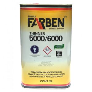 Thinner 5000/6000 5lts marca Farben