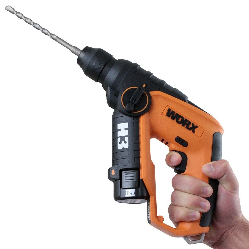 Martelete sds plus a bateria  12v marca Worx