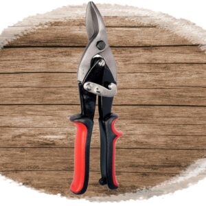 Tesoura de funileiro 10" corte esquerdo marca MTX