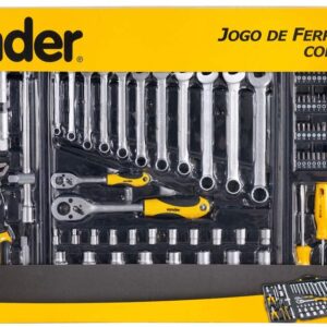 Jogo de chaves kit 110 peças com maleta marca Vonder
