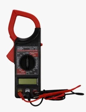 Alicate amperímetro digital profissional 1000a 750 volts 20k com estojo