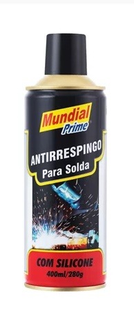 Antirrespingo p/ solda com silicone em spray 280g marca Mundial Prime