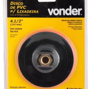 Disco de borracha flexível 4.1/2 marca Vonder